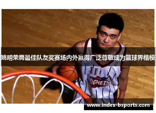 姚明荣膺最佳队友奖赛场内外赢得广泛尊敬成为篮球界楷模
