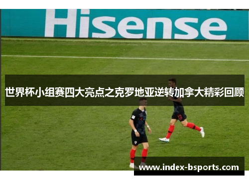 世界杯小组赛四大亮点之克罗地亚逆转加拿大精彩回顾
